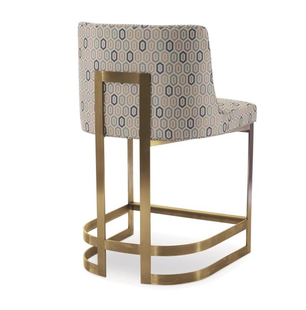Century 3392C-2 - Copenhagen Brass Counter Stool