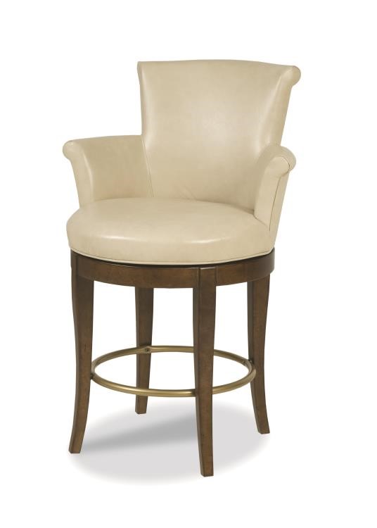 century 3800C-3 - Scroll Swivel Counter Stool