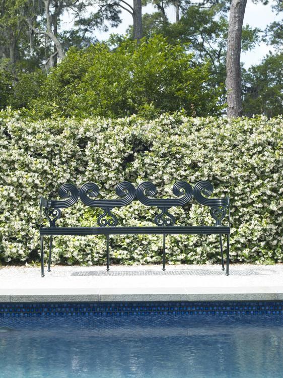 Century AE-D41-41 - Augustine Metal Garden Bench