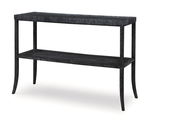 century AEA-639 - Emile Shelf Table - Black Cerused