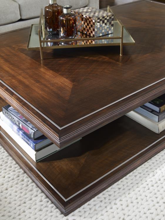 Century B1H-602 - Kirkwood Cocktail Table - Brunette