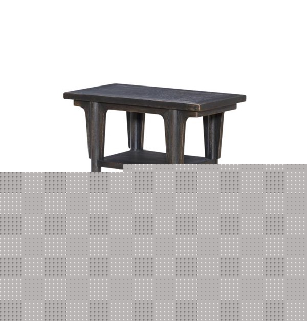 century B2B-624 - Albert Accent Table - Black Rustic