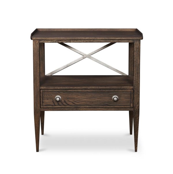Century B2H-221 - William Nightstand - Brown Rustic