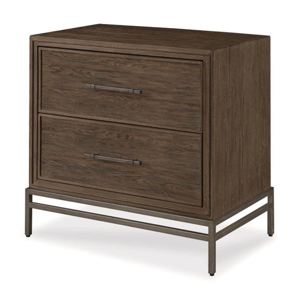 century B2H-223 - Benton Nightstand - Brown Rustic