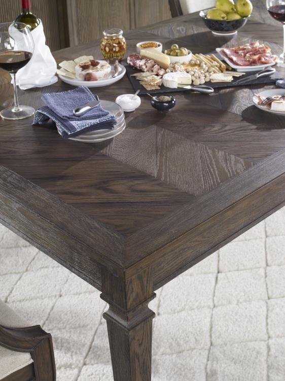 Century B2H-303 - Daniel Dining Table - Brown Rustic