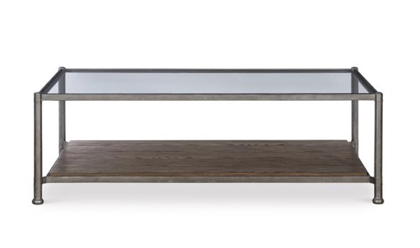 Century B2H-602 - Smith Cocktail Table - Brown Rustic