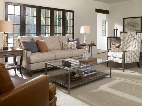 Century B2H-602 - Smith Cocktail Table - Brown Rustic