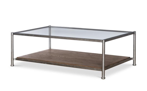 century B2H-602 - Smith Cocktail Table - Brown Rustic