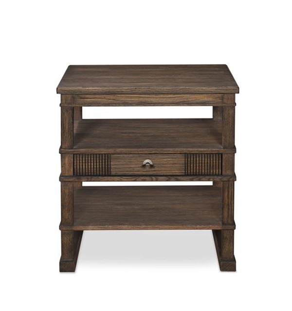 Century B2H-621 - Andrew Side Table - Brown Rustic