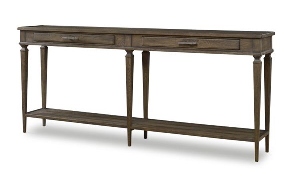 century B2H-724 - Aiden Console Table - Brown Rustic