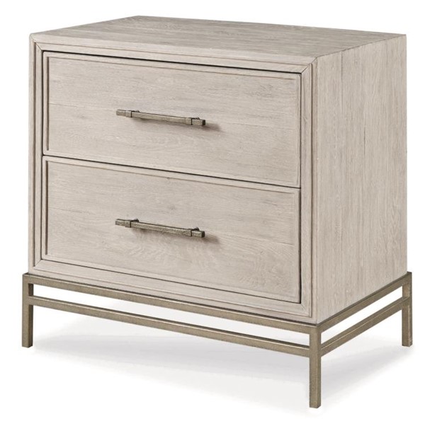 century B2W-223 - Benton Nightstand - White Rustic