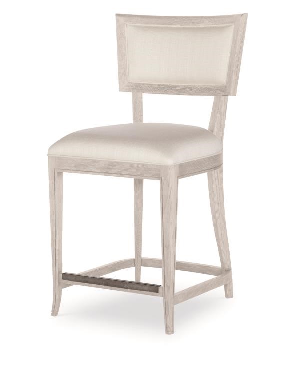century B2W-551C - Liam Counter Stool - White Rustic