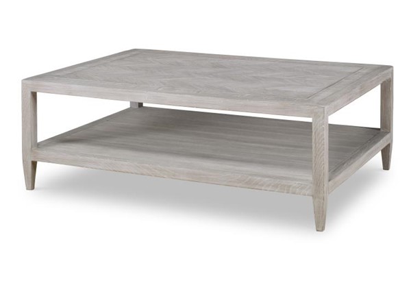 century B2W-603 - Dalton Cocktail Table - White Rustic