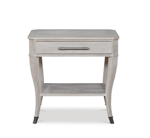Century B2W-626 - Benjamin Side Table - White Rustic