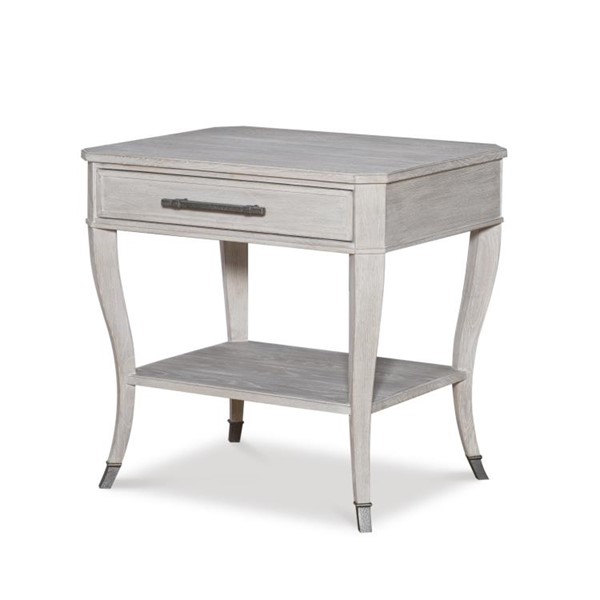 century B2W-626 - Benjamin Side Table - White Rustic