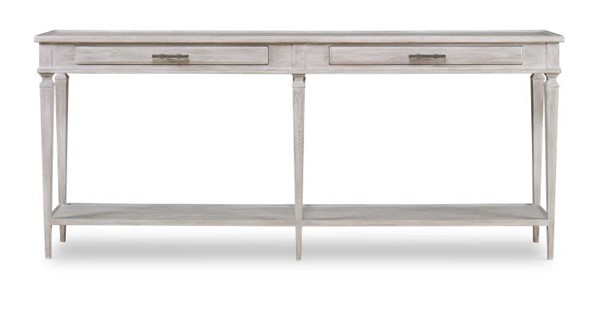 Century B2W-724 - Aiden Console Table - White Rustic
