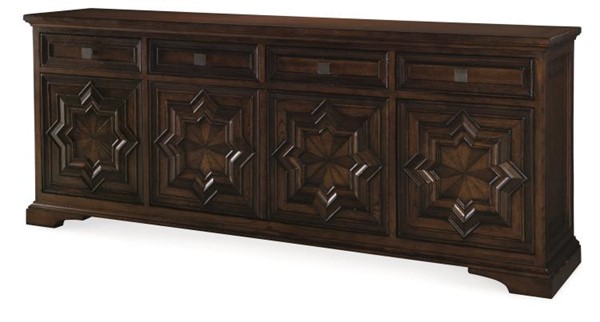 Century C5B-404 - Casa Bella Carved Credenza - Sierra