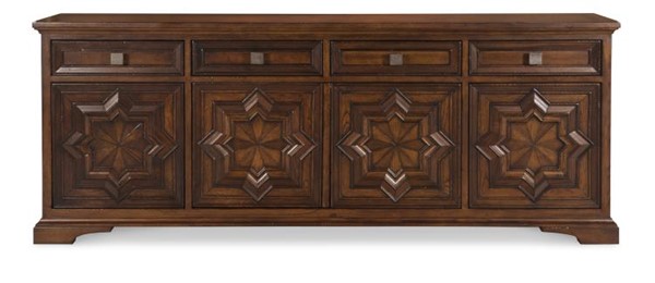 century C5B-404 - Casa Bella Carved Credenza - Sierra
