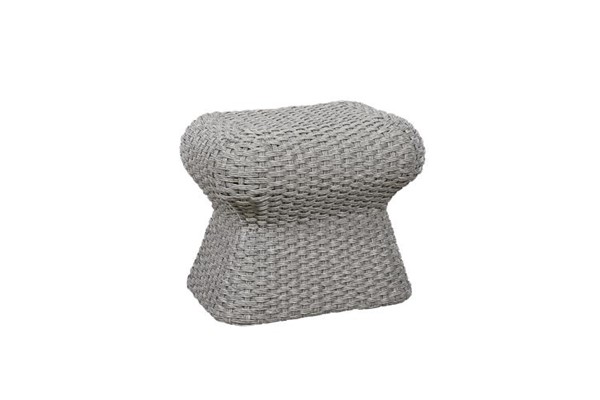 century C7-D89-3146 - Warren Outdoor Ottoman - Grey