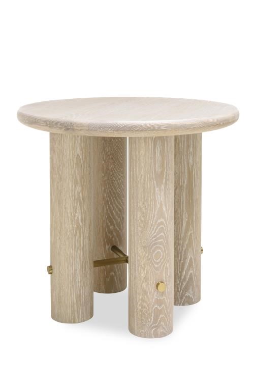 century CA2-622 - Cadence Side Table - Sand Cerused