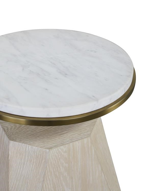 Century CA2-631 - Cadence Accent Table - Sand Cerused
