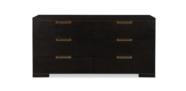 Century CA3-205 - Cadence Six Drawer Dresser - Mocha
