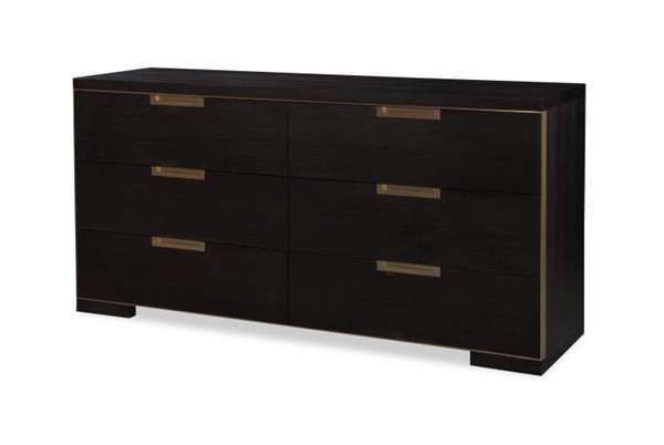 century CA3-205 - Cadence Six Drawer Dresser - Mocha
