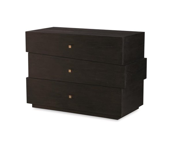 century CA3-702 - Cadence Three Drawer Chest - Mocha