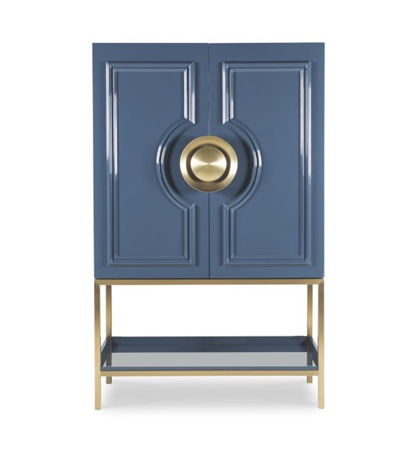 Century CAB-462 - Cadence Bar Cabinet - Blue
