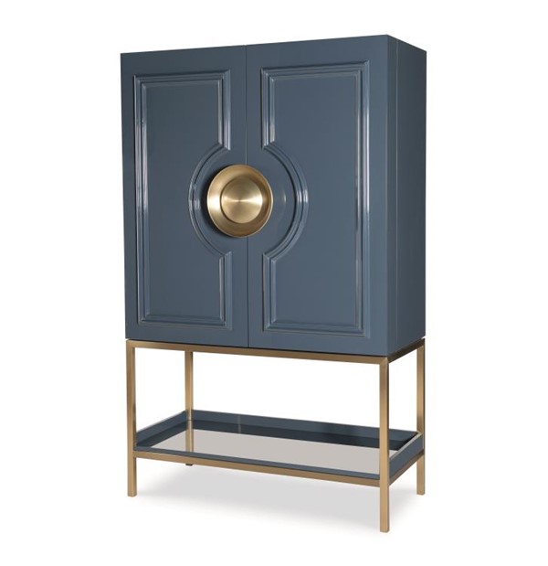 century CAB-462 - Cadence Bar Cabinet - Blue