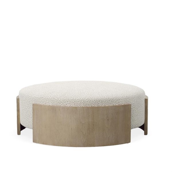 century CCC3128-12WAL - Lunar Walnut Ottoman