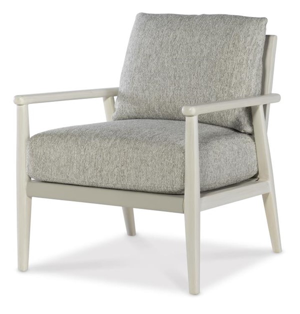 century CCU-3182-6-F1 - Reed Lounge Chair - White