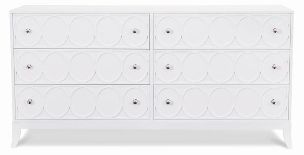 Century CR9-201 - Details I Six Drawer Low Dresser