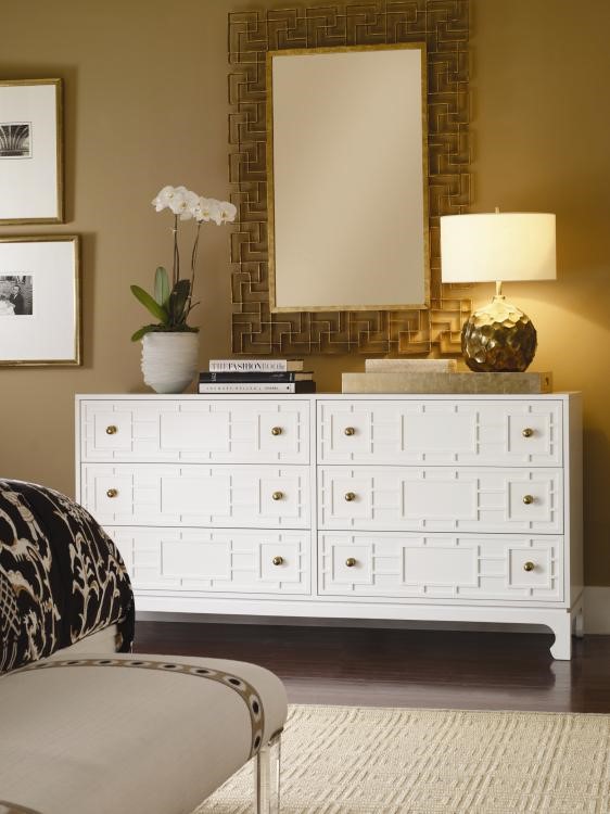 Century CR9-201 - Details I Six Drawer Low Dresser