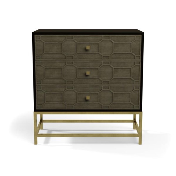 century CR9-412 - Details I Three Drawer Tall Chest