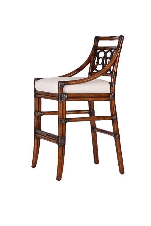 Century CT2007C-FL - Circles Counter Stool-Flax