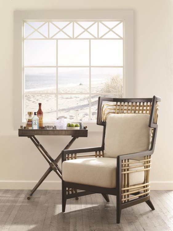 Century CT2012-SD-FL - Cara Lounge Chair-Sand/Flax