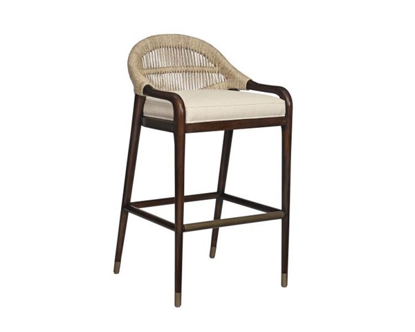 Century CT2088B - Low Back Bar Stool - Flax