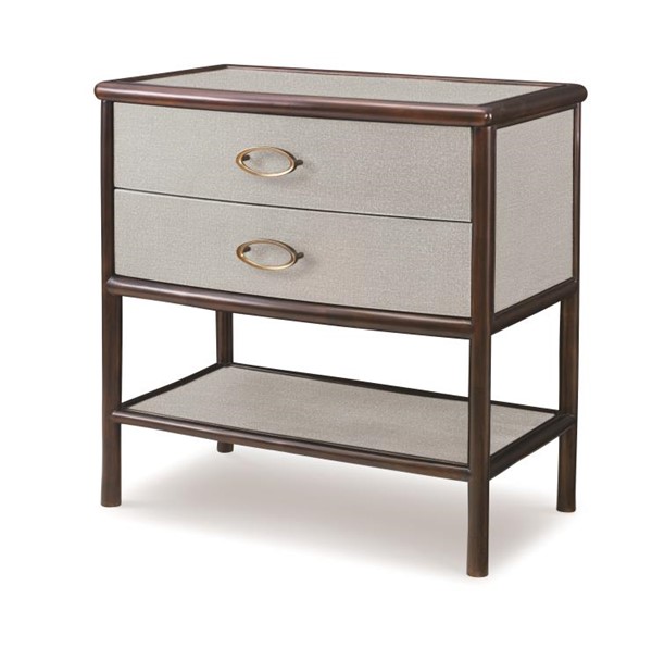 century CT3006-DG - Canvas Nightstand-Dove Grey