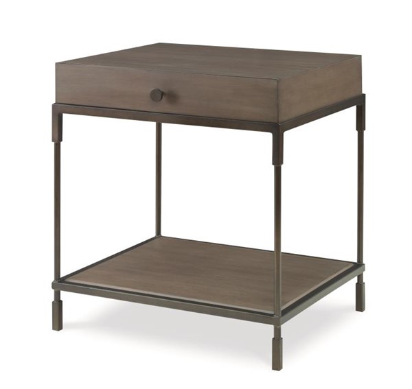 century CT4013-MK - Westport End Table-Mink Grey