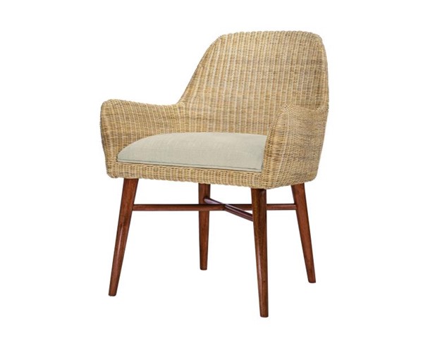 century CT6001A-FL - Ingenue Arm Chair - Flax
