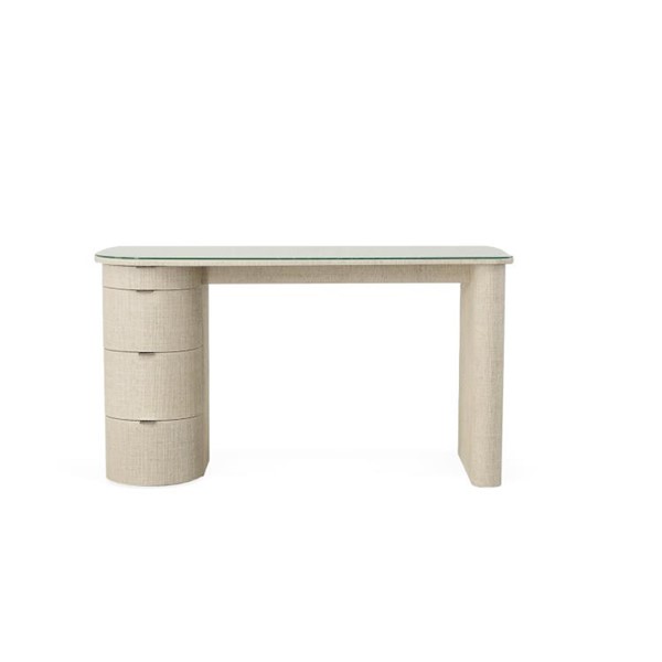 Century CT6033 - Micco Desk With Glass Top