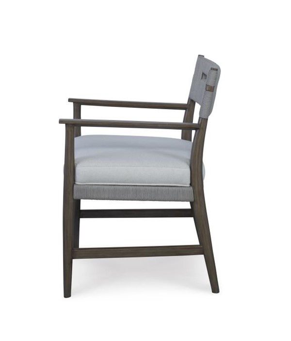 Century CT6052A - Bryson Arm Chair - Flax