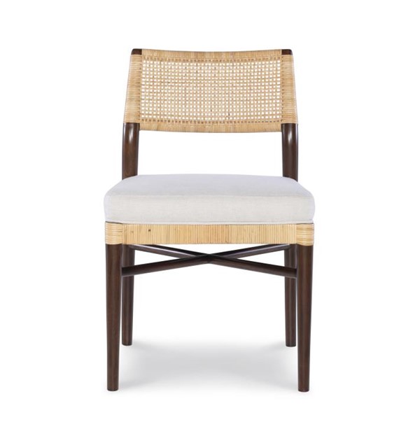 Century CT6054S - Caribe Side Chair - Flax