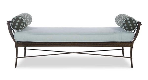 Century D12MB-40-1 - Andalusia Metal Back Settee