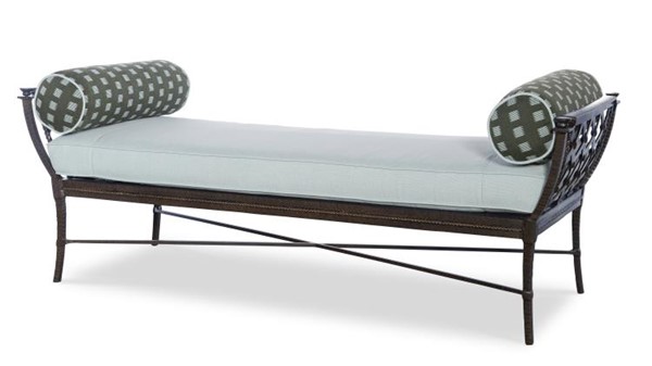 century D12MB-40-1 - Andalusia Metal Back Settee