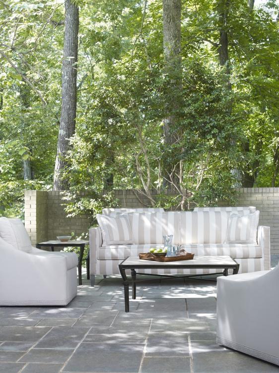 Century D13-101-2 - Del Mar Outdoor Sofa