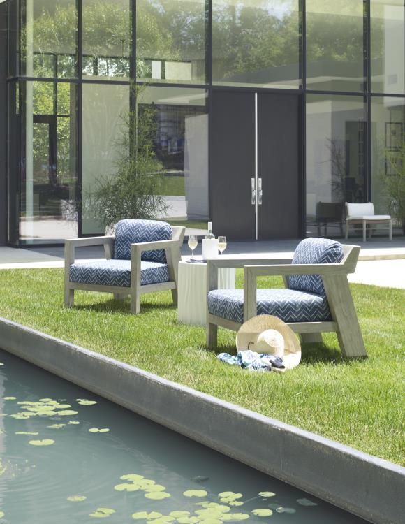 Century D88-3016 - Heston Outdoor Lounge Chair