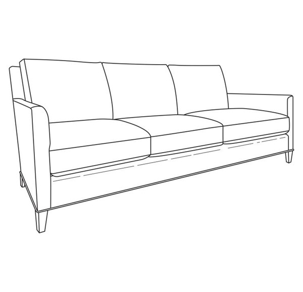 century ES9-1340-1 - Jordan Large Sofa