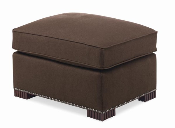 century LTD7700-12 - Modern Chesterfield Ottoman